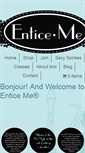 Mobile Screenshot of enticeme.co